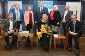 Podiumsdiskussion 29.11.2014 in Mödling mit Hannelore Veit, Reinhard Heinisch und Emil Brix in der Europa-Halle der EMS Mödling.